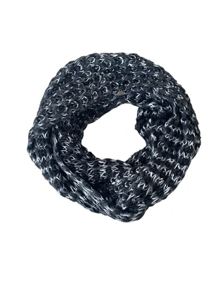 Écharpe / Snood / Tour de cou noir et blanc, estado: Muito bom, €4.00, €4.90 inclui Proteção do Comprador