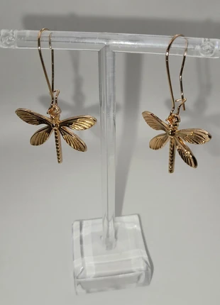 booucles d'oreilles bo libellule dorée Neuves, condizioni: Nuovo con cartellino, €2.50, €3.33 include la Protezione acquisti
