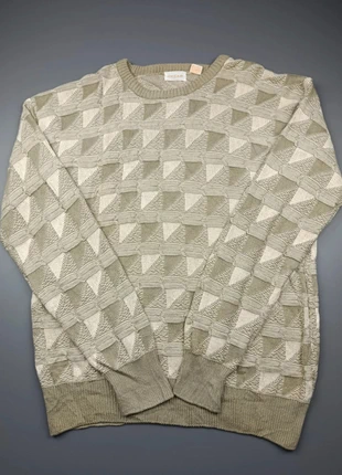 Pull col rond 100% coton vintage 80s tricot oversize Taille L, marca: Vintage Dressing, estado: Muy bueno, tamaño: L, 40,00 €, 42,70 € Protección al comprador incluida
