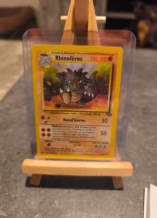Carte rhinoferos, marque: Pokémon, état: Très bon état, 2,00 €, 2,80 € Protection acheteurs incluse