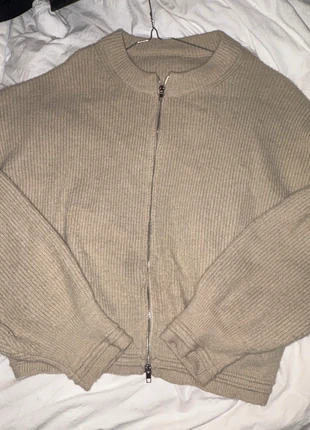 Zip-Up Knit Jumper, brand: FRIFUL, condition: New without tags, size: L / UK 16-18, £16.00, £17.50 includes Buyer Protection