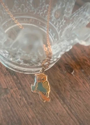 Colour changing owl necklace, condition: Very good, £1.80, £2.59 includes Buyer Protection