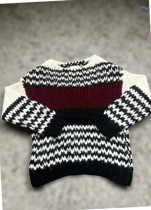 Pull Sweater Bash Bangos - Alpaga - taille S - crème bordeaux maille, marke: Ba&sh, zustand: Sehr gut, größe: S / 36 / 8, 37,00 €, 39,55 € inklusive Vinted-Käuferschutz