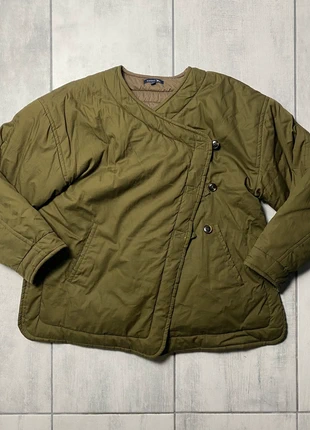 Veste S matelassée kaki Soeur – coupe oversize croisée, style workwear chic automne/hiver, marke: soeur, zustand: Sehr gut, größe: S / 36 / 8, 280,00 €, 294,70 € inklusive Vinted-Käuferschutz