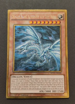 Yu-Gi-Oh! Dragon Blanc Alternatif aux Yeux Bleus MVP1-FRG46 | 1ère Édition Gold, marque: Yu-Gi-Oh!, état: Neuf sans étiquette, 7,90 €, 9,00 € Protection acheteurs incluse
