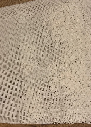 Lace net curtain, brand: Lace, condition: Very good, size: Up to 149 cm, £5.00, £5.95 includes Buyer Protection