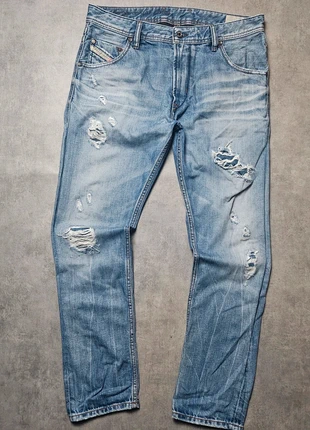 Jeans coupe droite krayver diesel y2k bleu w31L30 homme, brand: Diesel, condition: Very good, size: W31, €19.90, €21.60 includes Buyer Protection