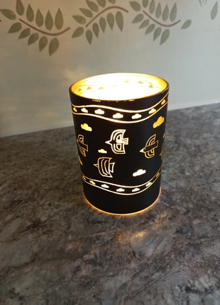 Verre photophore lumineux déco oiseaux, marque: Lumineux, état: Neuf avec étiquette, 6,00 €, 7,00 € Protection acheteurs incluse