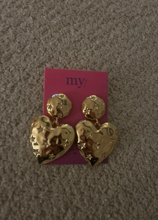 My Jewellery gouden hart oorbellen, merk: My Jewellery, staat: Nieuw zonder prijskaartje, € 4,50, € 5,43 inclusief Kopersbescherming