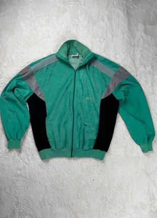 Veste adidas oversize peau de pêche vintage 80s / 90s vert, marque: adidas, état: Très bon état, taille: S, 57,56 €, 61,14 € Protection acheteurs incluse