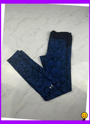 Legging Under Armor noir et bleu marine pour femme Taille M, brand: Under Armour, condition: Very good, size: M / 38 / 10, €11.00, €12.25 includes Buyer Protection