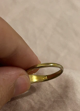 Bague plaqué or, brand: plaque or, condizioni: Buone, taglia: 19 mm Ø / 21, €4.00, €4.90 include la Protezione acquisti