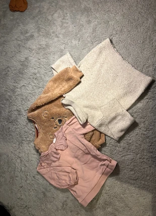 Pulloverset in Pastellfarben, marque: Zara, état: Bon état, taille: 24-36 mois / 92 cm, 3,50 €, 4,38 € Protection acheteurs incluse