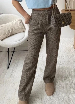 Pantalon gris à pinces, marque: Lil' Atelier, état: Neuf sans étiquette, taille: S / 36 / 8, 35,00 €, 37,45 € Protection acheteurs incluse