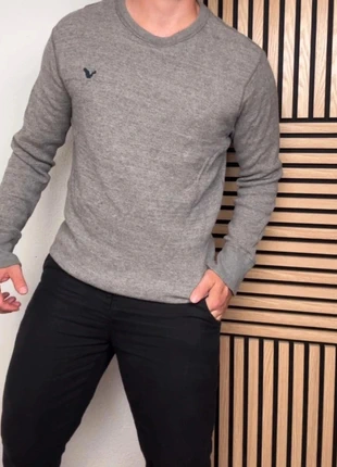 American Eagle Outfitters Pull Nid d’Abeille Gris XXL Homme Très Bon État, merk: American Eagle, staat: Heel goed, maat: XXL, € 19,00, € 20,65 inclusief Kopersbescherming Pro