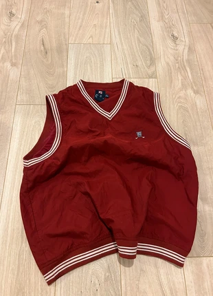 Pull débardeur coupe vent Chaps vintage y2k taille XL rouge, brand: CHAPS, condition: Very good, size: XL, €15.00, €16.45 includes Buyer Protection