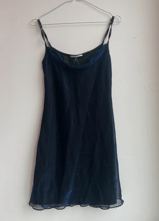 blauw jurkje, marca: Vintage Dressing, estado: Satisfactorio, tamaño: XS / 34 / 6, 4,50 €, 5,43 € Protección al comprador incluida
