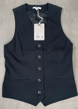 Gilet de costume tayloring noir neuf XS Bizzbee, marque: Bizzbee, état: Neuf avec étiquette, taille: XS / 34 / 6, 10,00 €, 11,20 € Protection acheteurs incluse