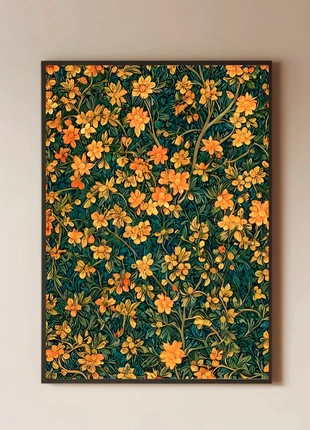 William Morris Inspired A3 Size Digital Art Poster Printed on Premium Paper, Unframed, brand: Art, condition: New with tags, £9.00, £10.15 includes Buyer Protection