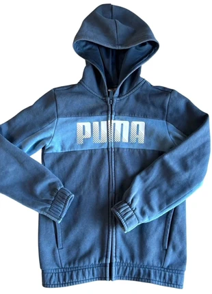 Sweat Zippe Puma à Capuche Enfant Bleu Gris Taille 9/10 Ans, marque: Puma, état: Très bon état, taille: 10 ans / 140 cm, 7,00 €, 8,05 € Protection acheteurs incluse