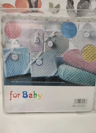 Manta bebé nueva, merk: for baby, staat: Nieuw met prijskaartje, maat: Kinderbed / peuterbed, € 8,50, € 9,63 inclusief Kopersbescherming