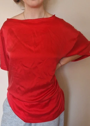 T-shirt long rouge, brand: Gianfranco Ferré, condition: Very good, size: L / 40 / 12, €5.00, €5.95 includes Buyer Protection
