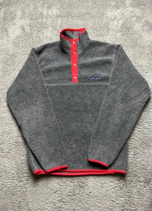 Gilet / veste polaire extérieur 1/4 boutons Patagonia gris moumoute S logo brodé - #4408, marca: The North Face, estado: Muito bom, tamanho: S, €44.40, €47.32 inclui Proteção do Comprador Pro