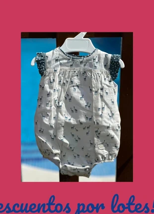 Pelele Cocote bebé talla 3 meses turquesa jirafas, marque: Cocote, état: Neuf sans étiquette, taille: 1-3 mois / 56 cm, 17,90 €, 19,50 € Protection acheteurs incluse