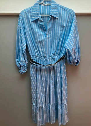 Robe rayée bleu et blanc Nina Kaufmann taille S/36, marca: Nina Kaufmann, estado: Novo sem etiquetas, tamanho: S / 36 / 8, €4.00, €4.90 inclui Proteção do Comprador