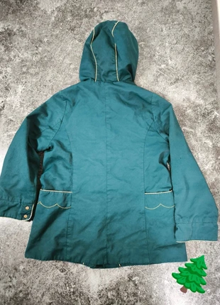 Veste fille Sergent Major 9 ans – imperméable vert émeraude à capuche doublée, look chic et pratique, merk: Sergent Major, staat: Goed, maat: 9 jaar / 134 cm, € 12,00, € 13,30 inclusief Kopersbescherming