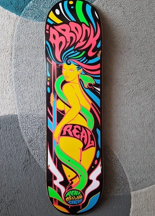 Planche Skate Real 8.18 Justin Brock Mellow Flashback / Grip neuf, brand: Real, condition: Very good, size: One size, €38.00, €40.60 includes Buyer Protection