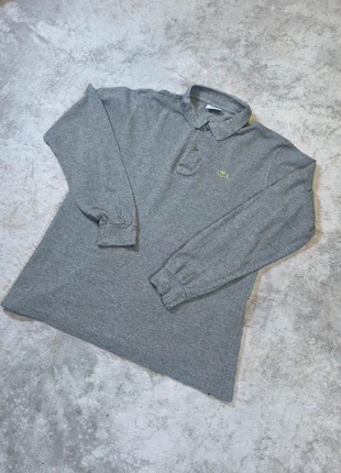 polo lacoste manches longues gris taille 4 rétro vintage chic, brand: Lacoste, condition: Very good, size: M, €26.30, €28.32 includes Buyer Protection Pro