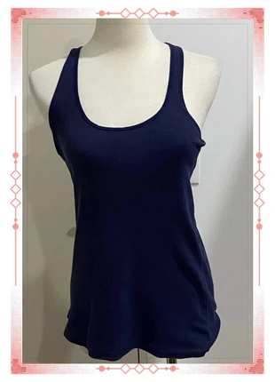 Débardeur Vintage Zara sans manches bleu marine Taille M, brand: Zara Trafaluc, condition: Good, size: M / 38 / 10, €4.90, €5.85 includes Buyer Protection