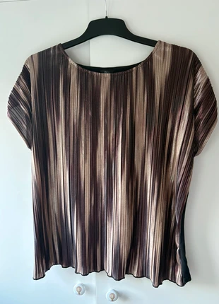 Brown & Gold Sparkly Top – M&Co (Est. Size 14/16), brand: M&Co, condition: Very good, size: XL / 14, £2.49, £3.31 includes Buyer Protection