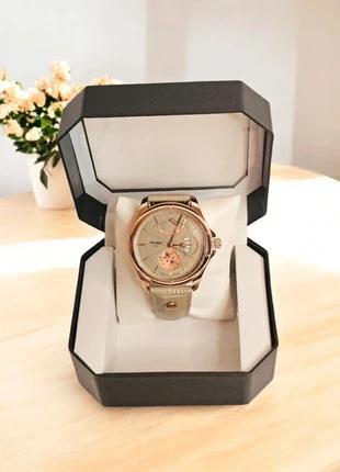 Montre Poedagar 1853 rose gold bracelet cuir kaki effet croco, marke: Poedagar, zustand: Sehr gut, größe: Einheitsgröße, 22,50 €, 24,33 € beinhaltet Vinted-Käuferschutz Pro