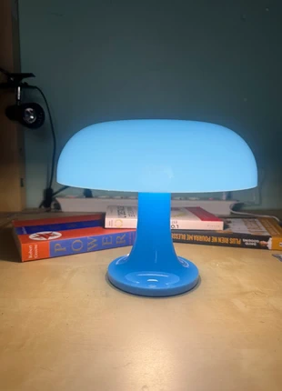 Lampe champignon bleue design vintage, marque: Vintage Love, état: Très bon état, 15,50 €, 16,98 € Protection acheteurs incluse