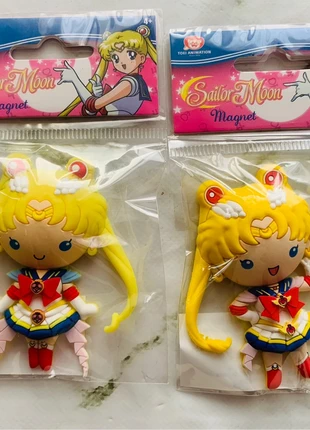 Lot 2 magnets Sailor Moon, brand: Sailor Moon, condition: Very good, €12.00, €13.30 includes Buyer Protection