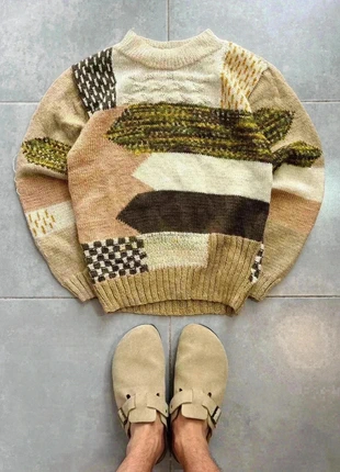 Pull Crewneck vintage à motif maille tressé 2000’s y2k, marke: Vintage Dressing, zustand: Gut, größe: M / 38 / 10, 14,90 €, 16,35 € inklusive Vinted-Käuferschutz