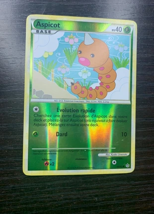 Aspicot reverse 69/95 HGSS déchainement, marque: Pokémon, état: Bon état, 3,00 €, 3,85 € Protection acheteurs (Pro) incluse