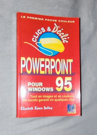 Livre informatique PowerPoint 95 années 90 vintage, état: Bon état, 1,50 €, 2,28 € Protection acheteurs incluse