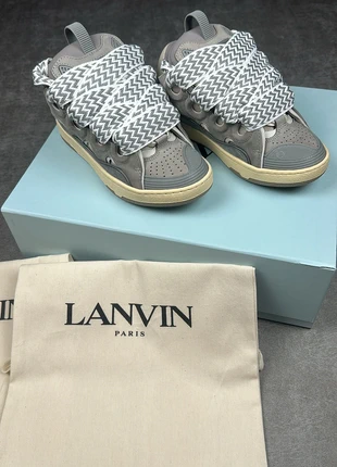Baskets  Sneakers Chaussures De Luxe Lanvin Curb Wmns Grey, brand: Lanvin, condizioni: Nuovo con cartellino, taglia: 36, €325.00, €341.95 include la Protezione acquisti