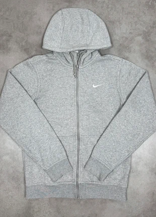 Veste Nike Solo Swoosh à capuche Full Zip - grise - logo brodé blanc - S homme, marque: Nike Sportswear, état: Très bon état, taille: S, 40,00 €, 42,70 € Protection acheteurs incluse