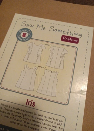Patron Iris - Sew le something, marca: PATRON, estado: Novo, €5.00, €5.95 inclui Proteção do Comprador