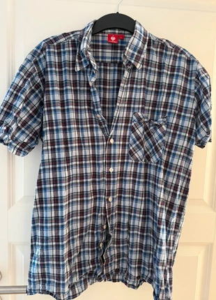 Engelbert Strauss Hemd L Herren shirt blau weiß kartiert, marque: Engelbert Strauss, état: Très bon état, taille: L, 5,00 €, 5,95 € Protection acheteurs incluse