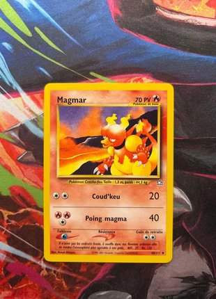 Magmar 40/111 Neo Genesis, marque: Pokémon, état: Très bon état, 3,00 €, 3,85 € Protection acheteurs incluse