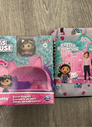 Lot Gabby’s Dollhouse NEUF – 2 Leggings + Playset – Cadeau parfait Noël, marque: Gabby's Dollhouse, état: Neuf avec étiquette, taille: 5 ans / 110 cm, 28,00 €, 30,10 € Protection acheteurs incluse