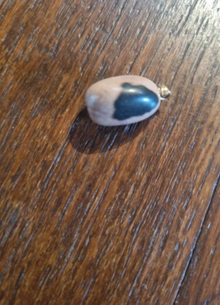 Pendentif Jaspe Zebrée Rose, marque: Pierre, état: Neuf sans étiquette, 7,00 €, 8,05 € Protection acheteurs incluse