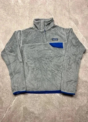 Polaire Patagonia manche longues taille S grise et bleu à boutons femme moumoute polartec, marque: Patagonia, état: Très bon état, taille: S / 36 / 8, 60,00 €, 63,70 € Protection acheteurs incluse