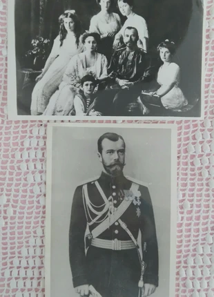 L'Empereur Nicolas II et sa famille : Lot de 2 photos russes, zustand: Gut, 3,50 €, 4,38 € inklusive Vinted-Käuferschutz