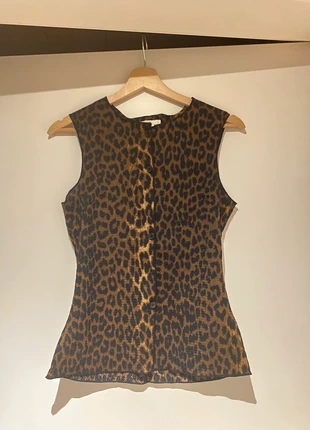 Top léopard, marque: H&M, état: Neuf sans étiquette, taille: XS / 34 / 6, 2,50 €, 3,33 € Protection acheteurs incluse